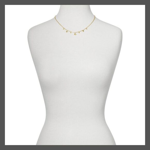 Kendra Scott - Kendra Scott SADIE 14K Gold Over Brass Strand Neck Gold - Picture 3 of 3